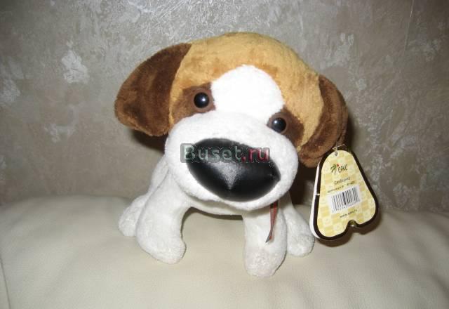 Мягкая игрушка Сенбернар фирмы "Аврора" новая Москва