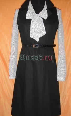 Комплект новый (платье и блузка) разм 46-48 Москва