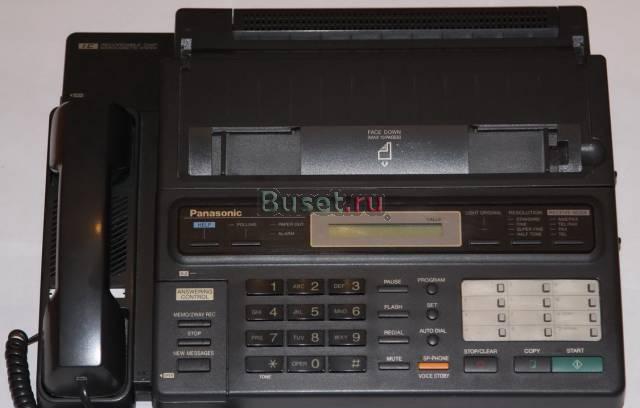 Факс Panasonic KX-F130 на термобумаге Санкт-Петербург