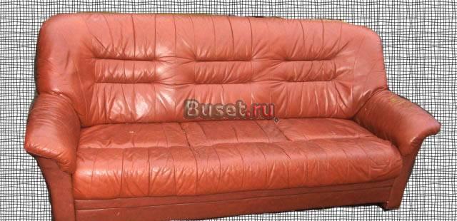 Диваны трехместные кожаные Санкт-Петербург
