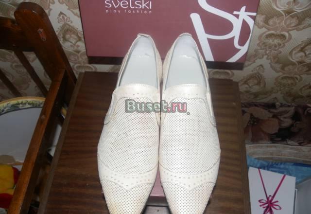 Туфли мужские бежевые (нат.кожа) Италия Москва