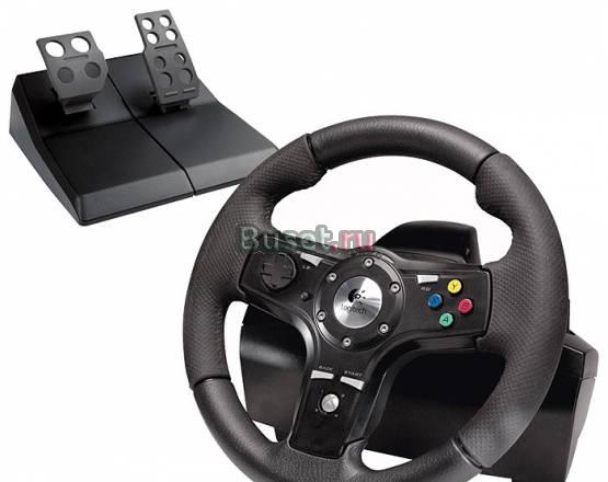 Руль Logitech DriveFX для Xbox 360 Москва