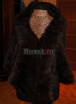 Норка вязаная. Новый платок, палантин, накидка Москва