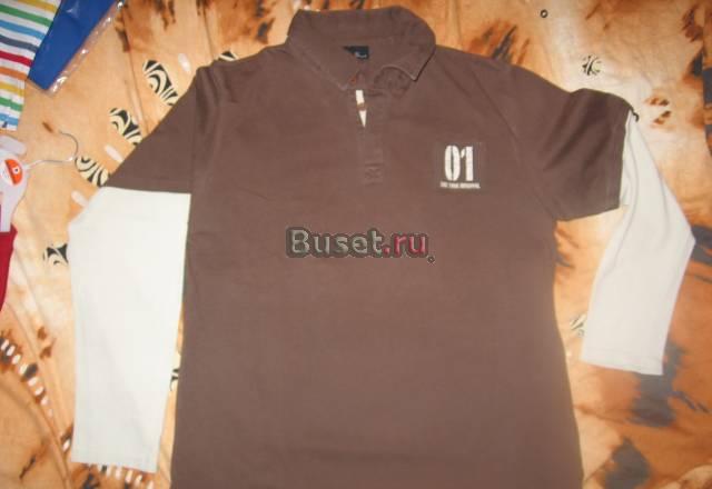 Мужская футболка с длинным руковом р.52 Москва