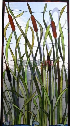 Витраж - камыши Москва