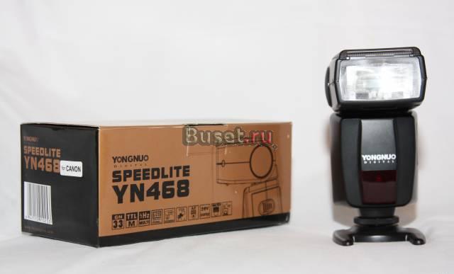 Новая Вспышка Yongnuo YN-468 for Canon Санкт-Петербург