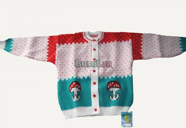 Кофта с грибочками. Новая Москва
