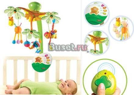 Музыкальный мобиль Остров сладких грёз с ночничком Санкт-Петербург