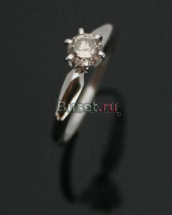 Кольцо с брилиантом 0.51 карата Санкт-Петербург
