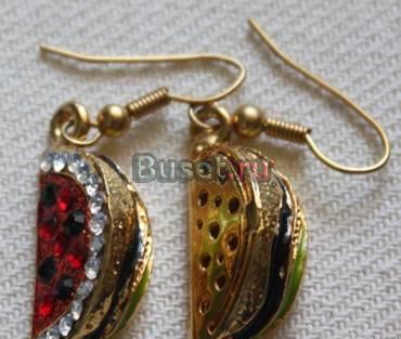 Серьги арбузики Москва