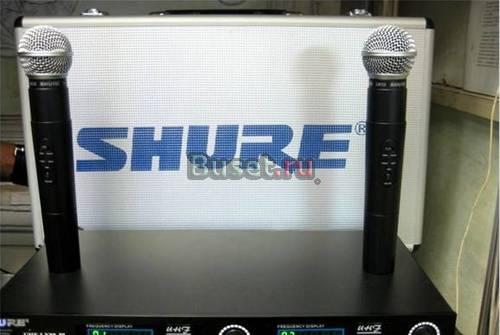 Микрофон shure -lx-88-III радиосистема-3микр Москва