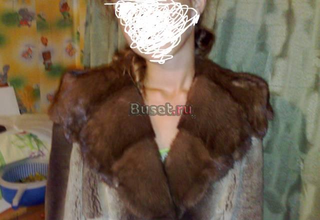 Шуба из стриженного бобра 16000 Москва