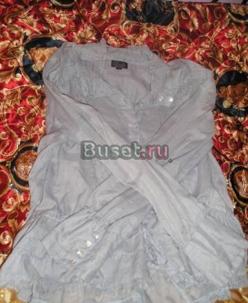 Воздушная рубашка цвета грозовых облаков Москва