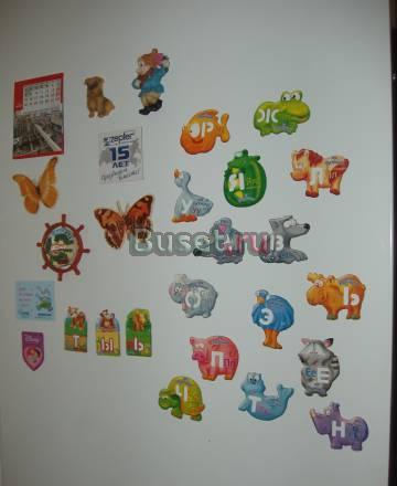 Большой лот магнитов Москва