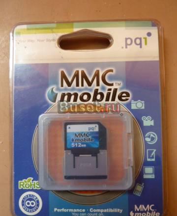Карта памяти PQI MMC Mobile 512 Mb Санкт-Петербург