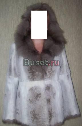 Новая норковая шуба с соболем, 46-48 Италия Москва