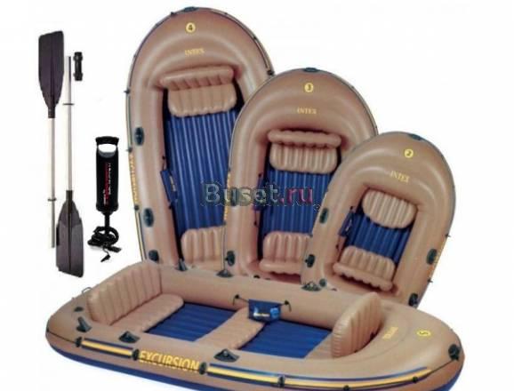 Надувная лодка Excursion 3 Set (пвх) (68319) Москва