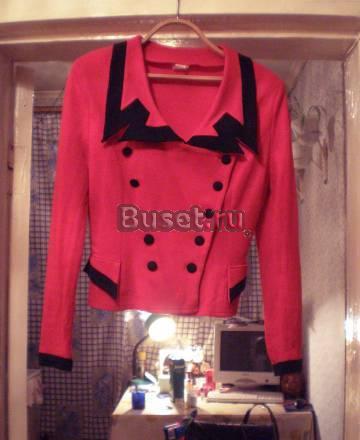 Оригинальный пиджак из белорусского трикотажа Санкт-Петербург
