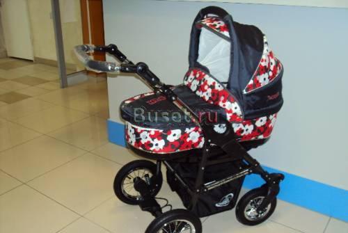 Wiejar Viper коляска 3в1 тёмно серая с отделкой Санкт-Петербург