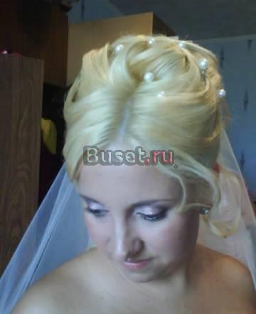 Свадебные причёски на заказ,макияж Санкт-Петербург