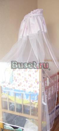 Балдахин и матрасик в кроватку Красноярск