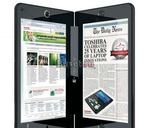 Toshiba Libretto W100 первый Windows-планшет с дв Москва