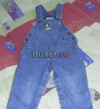 Джинсовый комбинезон Disney, HM р. 80-86 Москва