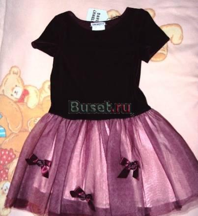 Платье новое, на 2-4 года,привезено из Америки Москва