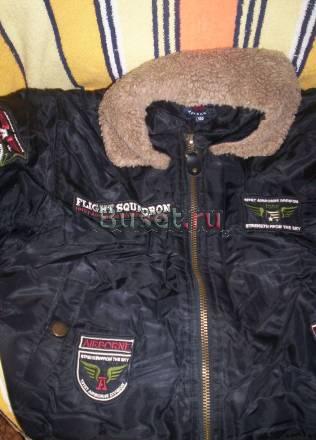Куртка теплая для мальчика р. 140 Москва