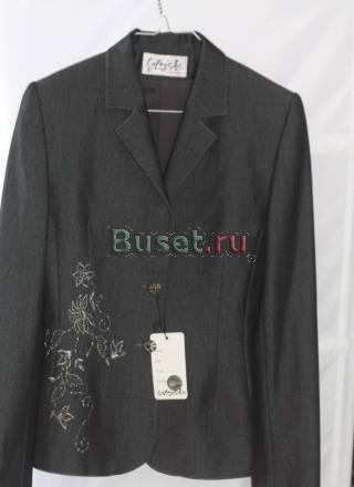 "Пиджак серый с отливом новый 42-44(34)франция" Москва