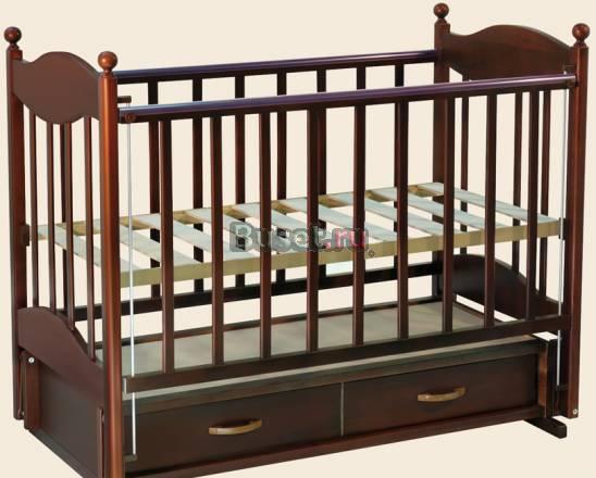 Новая элит. кроватка-продольн. маятник,с матрацем Москва