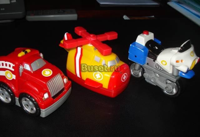 Игрушка "Транспорт" Mega Blocks - 3 штуки Москва