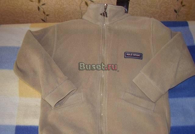 Кофта флисовая очень теплая на мальчика 110см Москва