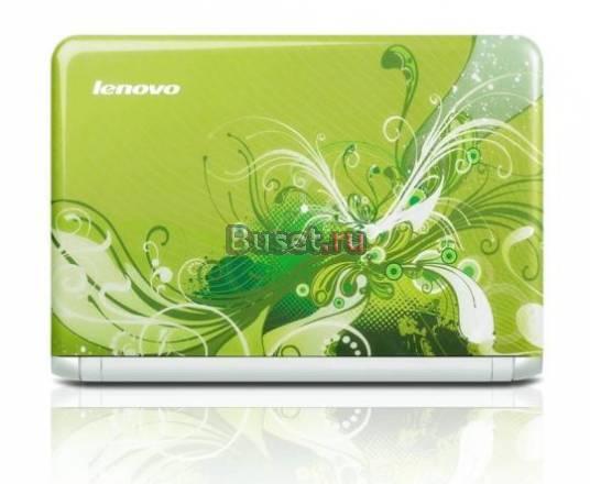 Нетбук Lenovo S-10-2 с ярко зеленым узором Санкт-Петербург