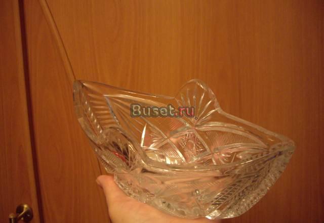 Продаю хрустальную вазу Москва