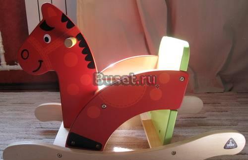 Деревянная лошадка-качалка ELC Москва