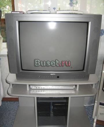 ТV sanyo экран 28 дюймов (71 см)+тумба+DVD akira Санкт-Петербург