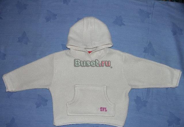 Флисовая толстовочка для девочки 2 лет ф. CFL Москва