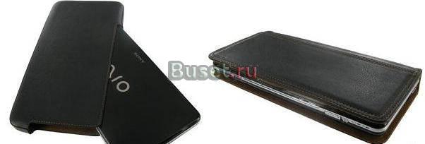 Чехол новый кожаный для Sony vaio VGN-P серии Москва