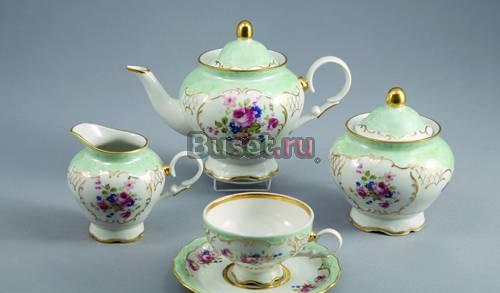 Сервиз дулевский чайный 15 пр Москва