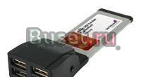 Адаптер ExpressCard 34 to USB 2.0 4ports (новый) Москва