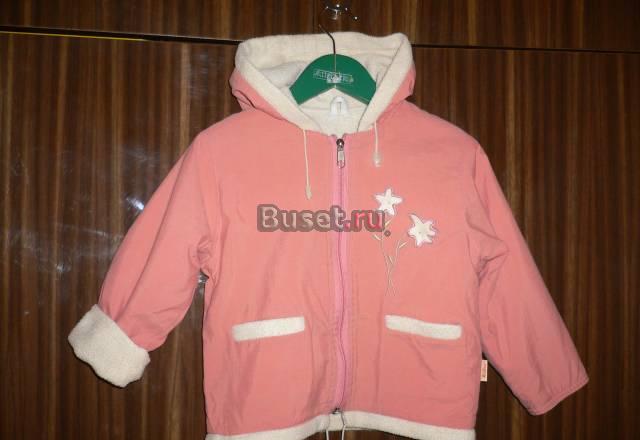 Ветровка на тонком флисе р.98 Москва