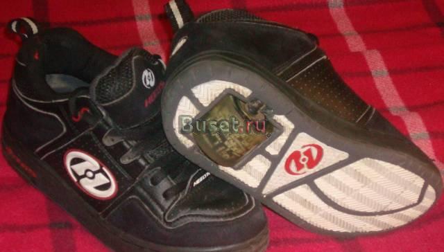 Красовки с калесами Heelys ninja 7320 Black Москва