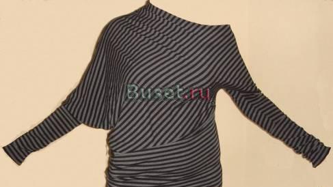 Женская кофточка с косым вотором и открытым плечом Москва