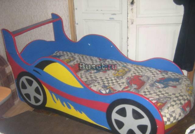 Детская кровать в виде гоночной машины Санкт-Петербург