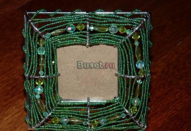 Фоторамка с бисером Москва