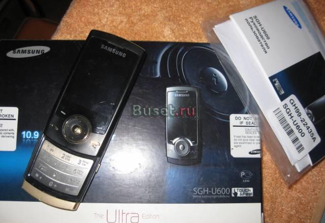 Samsung SGH-U600 Black Gold Москва