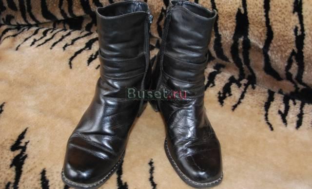 Теплые осенние сапоги. Италия Москва