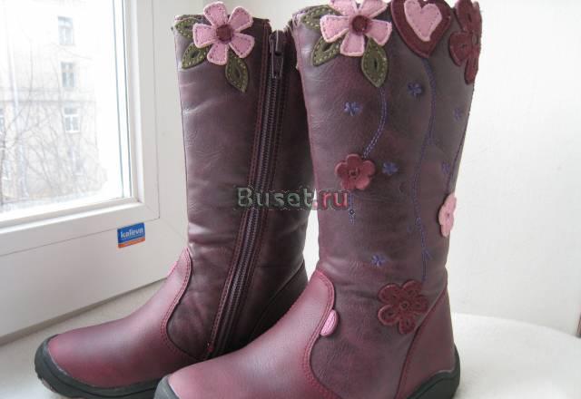 Сапоги новые  Польша р.28, кожа, мех Москва