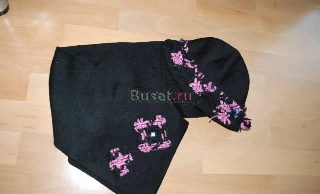 Стильные шапка и шарф Москва